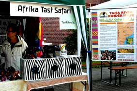 Ingrid an der Tastsafari