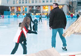 Auf der Eisbahn