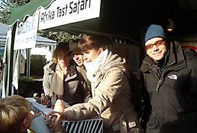 Hella, Marius, Nora und TobiN