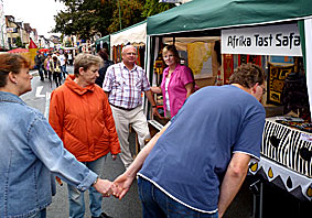 Erste Besucher