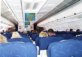 Halbvoller Flieger