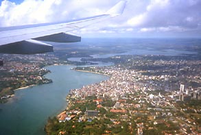 Anflug Mombasa