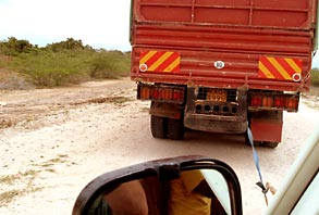 Abschleppen auf afrikanisch