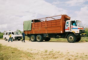 Freundlicher Abschlepper