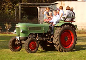 Treckerfahren
