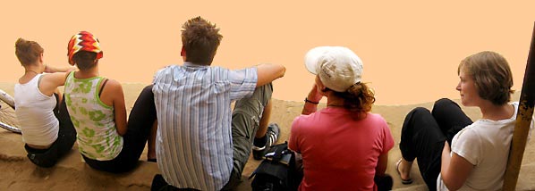 Natalia, Nora, Marius, Jana und Amelie